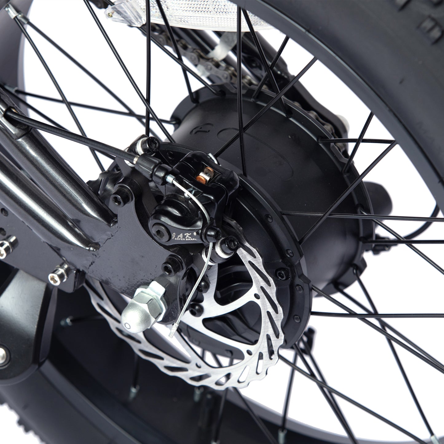 48В 22.5Ач Большая Емкость Электрический Животный Велосипед 20x4.0 Колесо снежный велосипед с передним и задним скобом, оба диск Тормозный велосипед