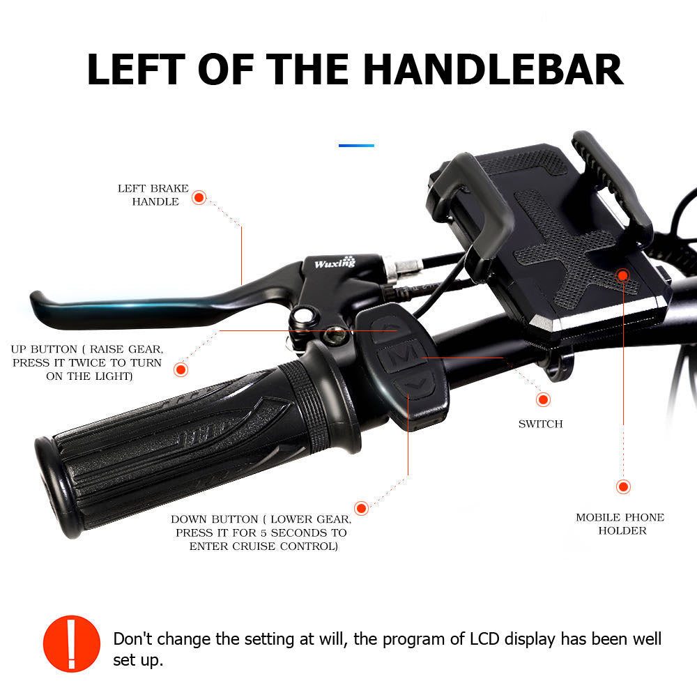 RX20 750W складной электрический велосипед 20*4.0 Горный велосипед 48V Полный подвес E-bike