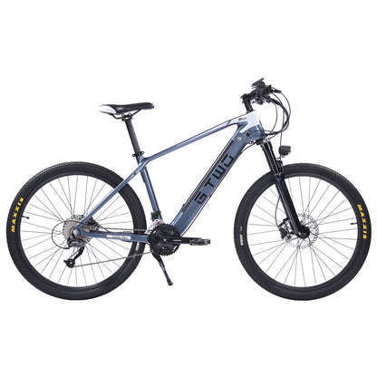 27.5-дюймовый электрический углеродный виток, adpopt 350W / 500W Motor, Air Shock Absorber Front Fork, 27 Speed Mountain велосипед